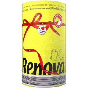 image:imageRenova Yellow Colored Paper Towel Jumbo Rolls 2Ply120 Sheets