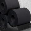 image:imageRenova Black Toilet Paper 3Ply Ideal for Decorating Your Home or Office  Pack of 6 Compact Rolls 140 Sheets  Ecolabel Certified  Dermatologically Tested  Septic Safe  Sustainable amp Soft