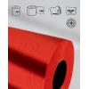 image:imageRenova Red Toilet Paper 3Ply Ideal for Decorating Your Home or Office  Pack of 6 Compact Size Rolls 140 Sheets  Ecolabel Certified  Dermatologically Tested  Septic Safe  Sustainable amp Soft