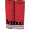 image:imageRenova Red Toilet Paper 3Ply Ideal for Decorating Your Home or Office  Pack of 6 Compact Size Rolls 140 Sheets  Ecolabel Certified  Dermatologically Tested  Septic Safe  Sustainable amp Soft