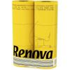 image:imageRenova Yellow Toilet Paper 3Ply Ideal for Decorating Your Home or Office  Pack of 6 Compact Rolls 140 Sheets  Ecolabel Certified  Dermatologically Tested  Septic Safe  Sustainable amp SoftYellow