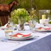 image:imageRenova Colored Dinner Disposable Paper Napkins Folded 1Ply 2 Sets of 70 Napkins Red