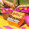 image:imageRenova Colored Dinner Disposable Paper Napkins Folded 1Ply 2 Sets of 70 Napkins YellowYellow
