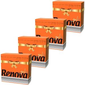 image:imageRenova 160 Premium Light Orange Napkins 2 Ply  Set of 4 Packs  Vibrant amp Versatile  Ideal for Halloween Graduation Summer or Tropicalthemed Parties