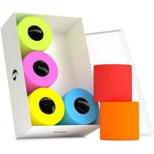 image:imageRollLux Colored Toilet Paper Gift Box 6 Rolls  3Ply Multicolor Bathroom Tissue 140 Sheets per Roll Soft Embossed Texture Dermatologically Tested Fun Bright Colors for Home or Events