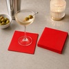 image:imageRenova Cocktail Paper Napkins Black 2Ply 30 Count 87x 87 Black  Soft and Absorbent 2ply party napkins dinners parties weddings and events table decor gift readyRed