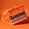 image:imageRenova Orange Paper Napkins 1Ply 70 Count 126x118  Unfolded Single Layer Made in Portugal Dinner Napkins