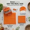 image:imageRenova Orange Paper Napkins 1Ply 70 Count 126x118  Unfolded Single Layer Made in Portugal Dinner Napkins