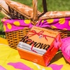 image:imageRenova Orange Paper Napkins 1Ply 70 Count 126x118  Unfolded Single Layer Made in Portugal Dinner Napkins