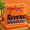 image:imageRenova Orange Paper Napkins 1Ply 70 Count 126x118  Unfolded Single Layer Made in Portugal Dinner Napkins
