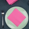image:imageRenova Pink Paper Napkins 1Ply 70 Count 126x118  Unfolded Single Layer Made in Portugal Dinner Napkins