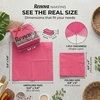 image:imageRenova Pink Paper Napkins 1Ply 70 Count 126x118  Unfolded Single Layer Made in Portugal Dinner Napkins