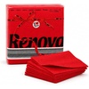 image:imageRenova Red Disposable Paper Napkins 70 Count 126x118  126 x 118 in Unfolded 1Ply Single Layer Soft amp Absorbent 6 Color Options RibbonTied Packaging