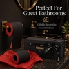 image:imageGift Box Toilet Paper 4 Ply Black amp Red 3 Rolls Luxury Limited Edition