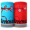 image:imageRenova Colored Paper Towel Bundle 2 Jumbo Rolls Red amp Blue 2Ply 120 Sheets Each FSC Certified Decorative Kitchen Paper Towels