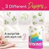 image:imageRenova Kitchen Paper Towels Blossom Design XXL Roll 120 SheetsPack of 3  3 Roll Pack FSC Certified 3 Random Spring Floral Designs 2Ply Sheets MultiUse Kitchen Effortless Clean