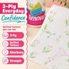 image:imageRenova Kitchen Paper Towels Blossom Design XXL Roll 120 SheetsPack of 3  3 Roll Pack FSC Certified 3 Random Spring Floral Designs 2Ply Sheets MultiUse Kitchen Effortless Clean