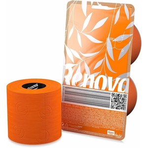 image:imageOrange Toilet Paper 3 ply Gift box 2 Rolls 140 Premium Quality sheets