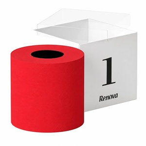 image:imageRed Toilet Paper 3 ply Gift Box 1 Roll 140 Premium Quality sheets