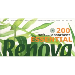 image:imageRenova Facial Tissues Pack of 1200 Count Pack of 1