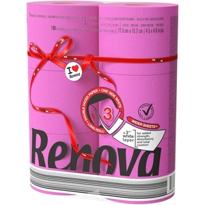 image:imageRenova Red Label Maxi Toilet Paper Fucsia