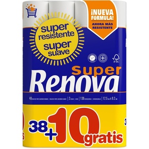 image:imageRenova Super Prom Toilet Paper  48 White Rolls