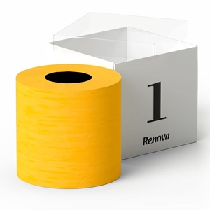 image:imageYellow Toilet Paper 3 ply Gift Box 1 Roll 140 Premium Quality sheets