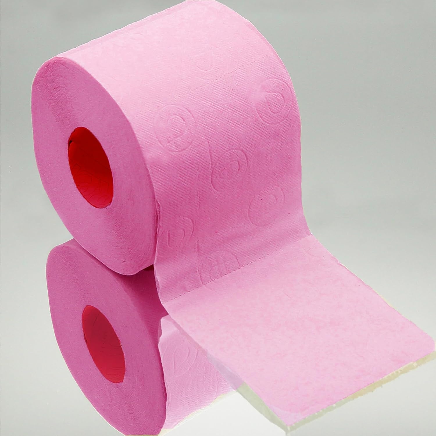 image:imageRenova Colored Toilet Paper 3Ply 4 Jumbo Rolls Per Pack 180 Sheets Per Roll Color Blue Pink Rosa Red Vanilla Lime Green  Multipack Sets Available Red 4 Count 1 PackPink