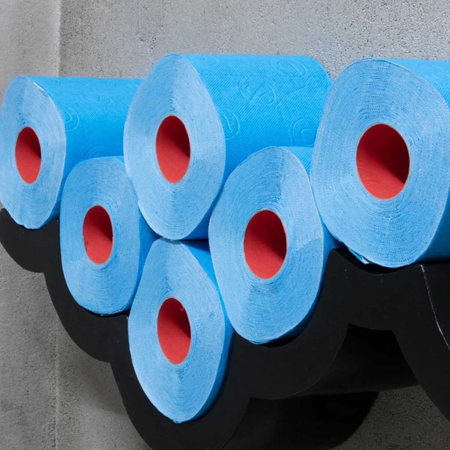 image:imageRenova Colored Toilet Paper 3Ply 4 Jumbo Rolls Per Pack 180 Sheets Per Roll Color Blue Pink Rosa Red Vanilla Lime Green  Multipack Sets Available Red 4 Count 1 PackBlue
