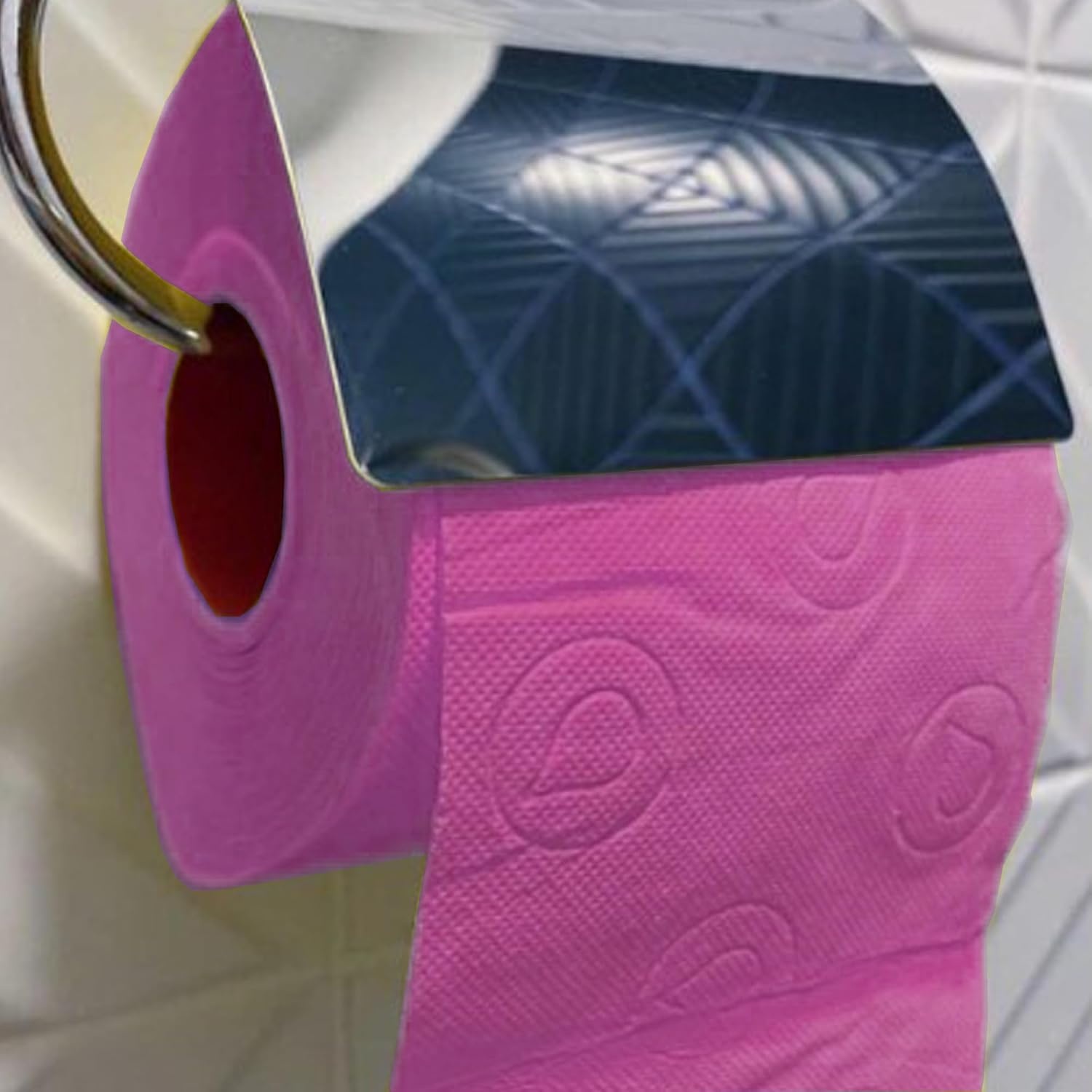 image:imageRenova Colored Toilet Paper 3Ply 4 Jumbo Rolls Per Pack 180 Sheets Per Roll Color Blue Pink Rosa Red Vanilla Lime Green  Multipack Sets Available Red 4 Count 1 PackPink