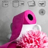 image:imageRenova Toilet Paper RollScented3 Packs18 Rolls Soft Colored Pink  3Ply Soft Tissue EcoLabel Certified Dermatologically Tested Septic Safe Sustainable amp Soft 140 Sheets per RollPink