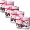 image:imageRenova Colored Toilet Paper 3Ply 4 Jumbo Rolls Per Pack 180 Sheets Per Roll Color Blue Pink Rosa Red Vanilla Lime Green  Multipack Sets Available Red 4 Count 1 PackRosa