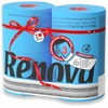 image:imageRenova Colored Toilet Paper 3Ply 4 Jumbo Rolls Per Pack 180 Sheets Per Roll Color Blue Pink Rosa Red Vanilla Lime Green  Multipack Sets Available Red 4 Count 1 PackBlue