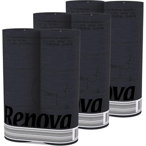 image:imageRenova Toilet Paper RollScented3 Packs18 Rolls Soft Colored Pink  3Ply Soft Tissue EcoLabel Certified Dermatologically Tested Septic Safe Sustainable amp Soft 140 Sheets per RollBlack