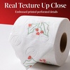 image:imageChristmas Toilet paper edition 3 ply 4 rolls pack 160 sheets