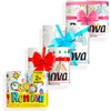 image:imageExperience the Vibrant Beauty of Renova Design Spring Limited Edition Toilet Paper Floral amp Colorful Illustrations White Paper for a Fresh Look 160 Sheets per Roll 4 Rolls per Pack FSC Certified