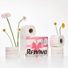 image:imageExperience the Vibrant Beauty of Renova Design Spring Limited Edition Toilet Paper Floral amp Colorful Illustrations White Paper for a Fresh Look 160 Sheets per Roll 4 Rolls per Pack FSC Certified