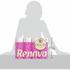 image:imageRENOVA Toilet Paper 4 Layers 12 Rolls Decorated White Scented  4ply decorated and scented white paper 12 rolls decoration and aroma soft ultrasoft and durable premium1