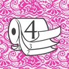 image:imageRENOVA Toilet Paper 4 Layers 12 Rolls Decorated White Scented  4ply decorated and scented white paper 12 rolls decoration and aroma soft ultrasoft and durable premium1