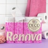 image:imageRENOVA Toilet Paper 4 Layers 12 Rolls Decorated White Scented  4ply decorated and scented white paper 12 rolls decoration and aroma soft ultrasoft and durable premium1