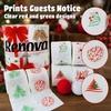 image:imageRenova Christmas Toilet Paper 4 Rolls 160 Sheets 3 Ply Printed FSC  Soft dermatologically tested base FSC certified flushes like a plain roll Christmas prints sock tree and holly art