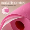 image:imageRenova Colored Toilet Paper 3Ply 4 Jumbo Rolls Per Pack 180 Sheets Per Roll Color Blue Pink Rosa Red Vanilla Lime Green  Multipack Sets Available Pink 16 Count 4 Packs of 4 4 Packs