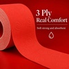 image:imageRenova Colored Toilet Paper 3Ply 4 Jumbo Rolls Per Pack 180 Sheets Per Roll Color Blue Pink Rosa Red Vanilla Lime Green  Multipack Sets Available Red 16 Count 4 Packs of 4