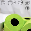 image:imageRenova Green Toilet Paper 3Ply 6 Compact Rolls 140 Sheets Lime Green  EcoLabel Certified Dermatologically Tested Septic Safe Sustainable amp Soft Colored Bathroom Tissue Gift Idea6 Count Pack of 1
