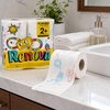 image:imageRenova Kids Toilet Paper 4 Rolls Pack  3 Ply  160 Sheets per Roll  Soft Playful and Ready for Any Bathroom Adventure  Make Potty Time Fun
