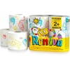 image:imageRenova Kids Toilet Paper 4 Rolls Pack  3 Ply  160 Sheets per Roll  Soft Playful and Ready for Any Bathroom Adventure  Make Potty Time Fun