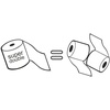 image:imageRenova Super Duplo Toilet Paper  45 Double Rolls Equivalent to 90 Standard RollsWhite