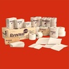 image:imageRenova Toilet Paper Jumbo Love amp Action Beige Pack of 12