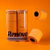 image:imageRenova UltraSoft Ply Toilet Paper Rolls OrangeOrange