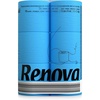 image:imageRenova Blue Toilet Paper 3Ply  Pack of 6 Compact Rolls  140 Sheets  EcoLabel Certified Dermatologically Tested Septic Safe Sustainable amp Soft  EcoLabel Certified Dermatologically Tested Septic Safe Sustainable amp Soft Colored Bathroom Tissue Gift Idea